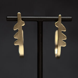 Boucles d'Oreilles Fougère #3